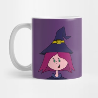 Cute Young Witch Halloween Mug